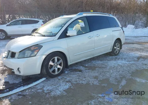 2008 Nissan Quest 3.5 Se z USA, uszkodzony, nr VIN 5N1BV28U88N114786